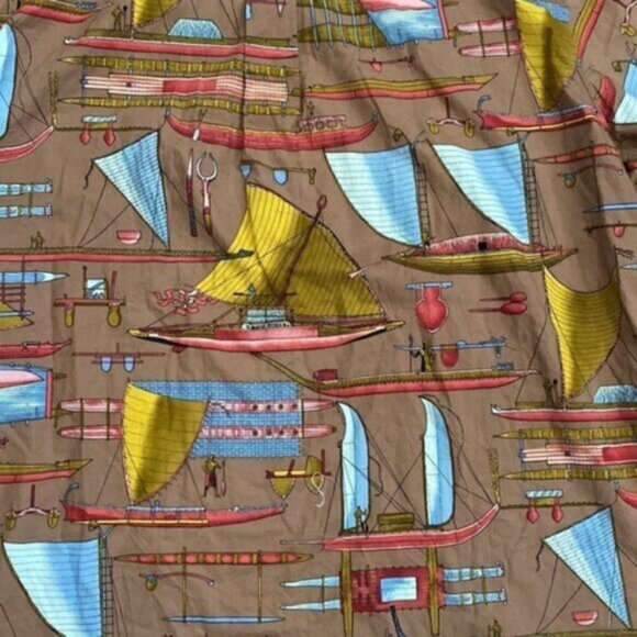 VTG Reyn Spooner Herb Kawainui Kane Shirt Top Mens XL Egyptian Cotton Nautical - Picture 3 of 12